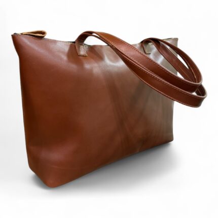 CARTERA TOTE CORDILLERA CARAMELO