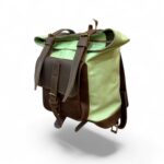 MOCHILA ARAUCARIA MENTA/CHOCOLATE
