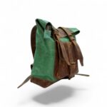 MOCHILA ARAUCARIA VERDE/CAMEL