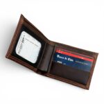 BILLETERA CLÁSICA CHOCOLATE CUERO GRASO