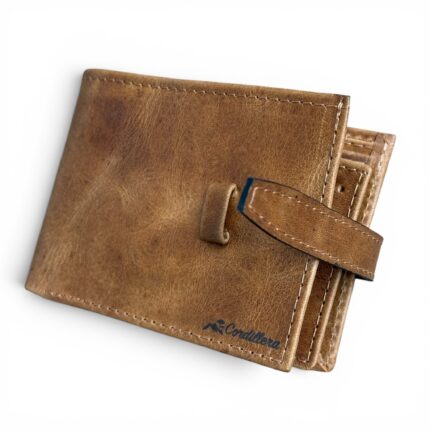 BILLETERA CON EXTENSIÓN Y PASADOR CAMEL